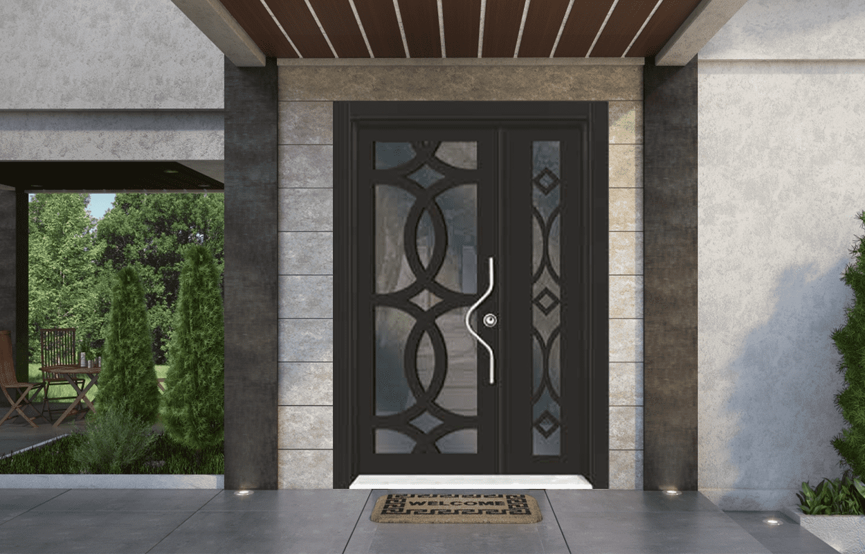 K-519,Kapisan Çelik Kapı,Villa Seri,Villa Giriş Kapıları
